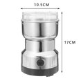 thumbnail image 3 of 220V Electric Coffee Grinder Flax Seed Nut Pepper Spices Grinder Stainless Steel Blender, 3 of 4