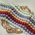 thumbnail image 3 of Glass Pearls Beads Beading SuppliesRound Imitation Pearls Beads For Jewelry Making Children's Hobbies AndAdu1tCreations, 3 of 10