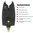 thumbnail image 4 of Alarma de mordedura de pez LED Campana de sonido Luz de alerta de punta de caña de pescar de carpa (Negro) Ndcxsfigh Para Estrenar, 4 of 5