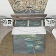 thumbnail image 3 of Designart 'Fresh leaves II' Cottage Bedding Set - Duvet Cover & Shams, 3 of 4