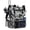 Grey Camo, variant on Fishing Backpack With Rod Holders  Double Layer Large Water-resistant Tackle Bag Store Gear Cooler Green