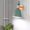 thumbnail image 3 of Apliques de pared estilo granja, lámpara de pared, estudio, loft, sala de estar, moderno Verde, 3 of 9