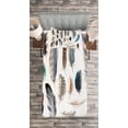 thumbnail image 3 of Ambesonne Animal Quilted Bedspread Set 2 Pcs, Bird Body Feathers Set, Twin Size, Multicolor, 3 of 3