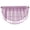 CHELSEA LILAC, variant on 1PC WATERFALL VALANCE SWAG WINDOW CURTAIN W/TASSEL TRIM RIBON EDGE 2 STYLE JK57