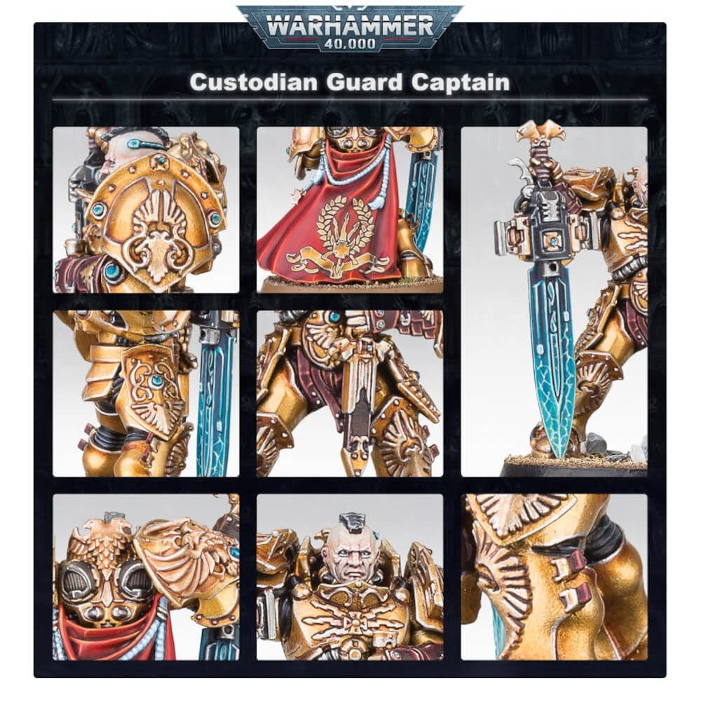 Games Workshop - Warhammer 40K - Adeptus Custodes - Custodian Guard