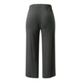 thumbnail image 5 of Sexy Dance Women Trousers Wide Leg Yoga Pants High Waist Palazzo Pant Stretch Bottoms Casual Workout Dark Gray 5XL, 5 of 8