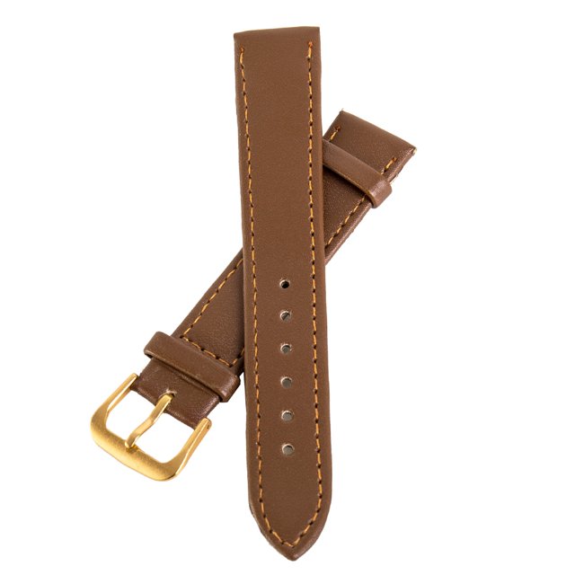 Muyoka Correa de reloj de cuero genuino clásico de 18 mm Pulsera de liberación rápida Muyoka Hogar