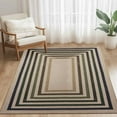 thumbnail image 3 of Modern Geometric Front Door Mat Indoor Outdoor 47.24x62.99 Inch Non Entryway Rug Washable Polyester Carpet for Living Room Patio Farmhouse Mud Dirt Trapper, 3 of 3