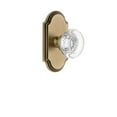 thumbnail image 3 of Grandeur Arcbor_Dd_Na Arc Solid Brass Rose Dummy Door Knob Set - Bronze, 3 of 6