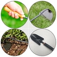 thumbnail image 3 of 1 Juego de azada de mano de madera, azada con cabeza de hierro, pala de deshierbe para granja, herramientas de jardinería, 3 of 6