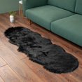 thumbnail image 4 of Imitation Plush Rug Sofa Cushion Living Room Bedroom Bed Coffee Table Blanket Shaggy Rugs for Bedroom, 4 of 5