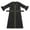 Black, variant on Coerni Girls Muslim Abaya Prayer Dress Isl𝐚mic Modest Ar𝐚b𝐢an Dresses with Belt Middle E𝐚st D𝐮bai Att𝐢re Kaftan Clothes