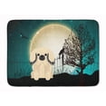 thumbnail image 1 of Carolines Treasures BB2296RUG Halloween Scary Pekingnese Cream Machine Washable Memory Foam Mat, 1 of 4