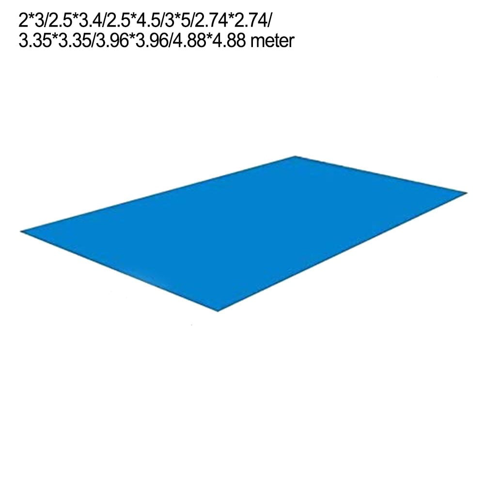 Rectangular Foldable Waterproof Inflatable Pools Above Ground Pool Groundsheet 3×5