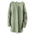 BYCMX Women Peacoat On Sale Long Long Sleeve Winter Coat Women Button