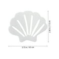 thumbnail image 2 of Miangastore Shell Shaped Non-Slip Stickers for Bathroom Use Made of PEVA Material Transparent Color Ensures, 2 of 9