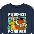 thumbnail image 3 of The Lion King - Simba Pumbaa, & Timon - Best Friends - Toddler & Youth Long Sleeve Graphic T-Shirt, 3 of 5