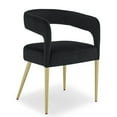 thumbnail image 1 of Intexca 2-Piece Hollow Backrest Accent Chair, Flannelette Fabric with Armrests, 1 of 5