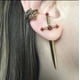 thumbnail image 1 of Pendientes de estilo retro personalizados para damas, pendientes de daga de diamantes de cristal, 1 of 6