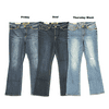 Seven7 Women's Mid Rise Rocker Embellished 5 Pocket Slim Boot Fit Jeans (Thursday Wash, 10)