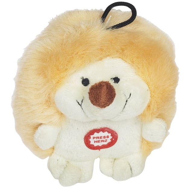 Peluche interactivo para perros Pet Qwerks Charling Hedgehog