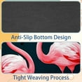 thumbnail image 4 of Flamingo Desk Pad Mousepad, Square 8.3x9.8 Inch Non-Slip Rubber Bottom Printed Desk Mat, Suitable for Office and Gaming, 4 of 6