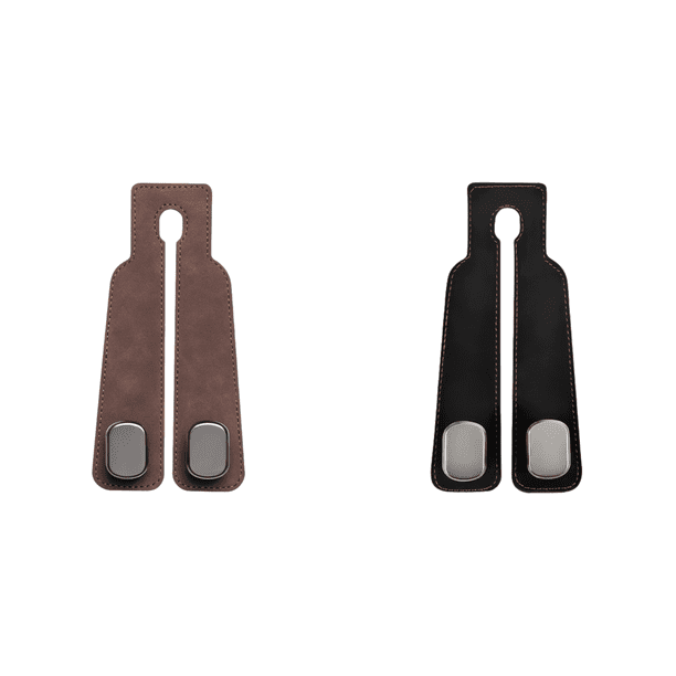 Gancho para Reposacabezas Coche Carga Microfibra Gamuza (café)