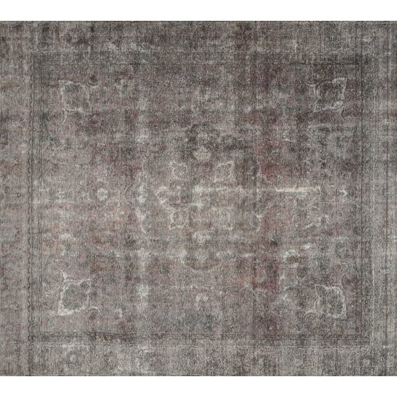 Ahgly Company Machine Washable Indoor Rectangle Traditional Rosy Pink Area Rugs, 2' x 3'