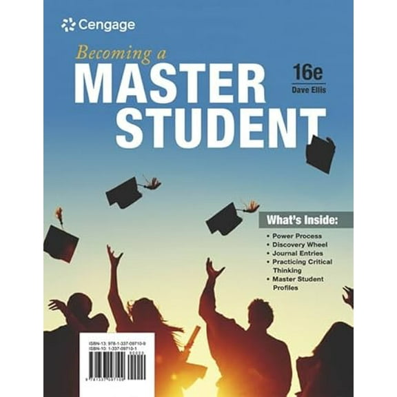 Pre-Owned Becoming a Master Student (Paperback) 1337097101 9781337097109