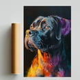 thumbnail image 2 of Boerboel Dog Wall Art Boerboel Picture Poster Print Funny Colorful Animal Pop Artwork for Living Room Bedroom Bathroom Home Decor, 2 of 6