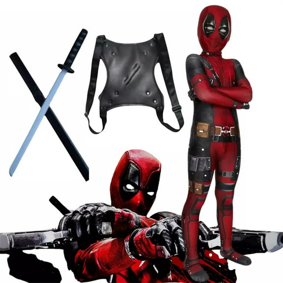 Litotal Superhero Outfit Halloween Clothes Kids,Superhero Onesie Outfit Halloween Outfit Clothing Party Dress Up Performance Clothes Boys