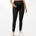 thumbnail image 4 of Bovxnpu Maternity Leggings for Women, Womens Maternity Leggings Over The Belly Soft Workout Activewear Yoga Pregnancy Pants, 4 of 5