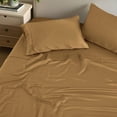 thumbnail image 2 of Superior 4-Piece Rayon From Bamboo Gold Sheet Set, King, 2 of 5