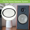 thumbnail image 3 of Unique Bargains 2 Pcs 10" Car Speaker Grills Cover Mesh Round 10 Inch Audio Speaker Subwoofer Iron Black White, 3 of 8