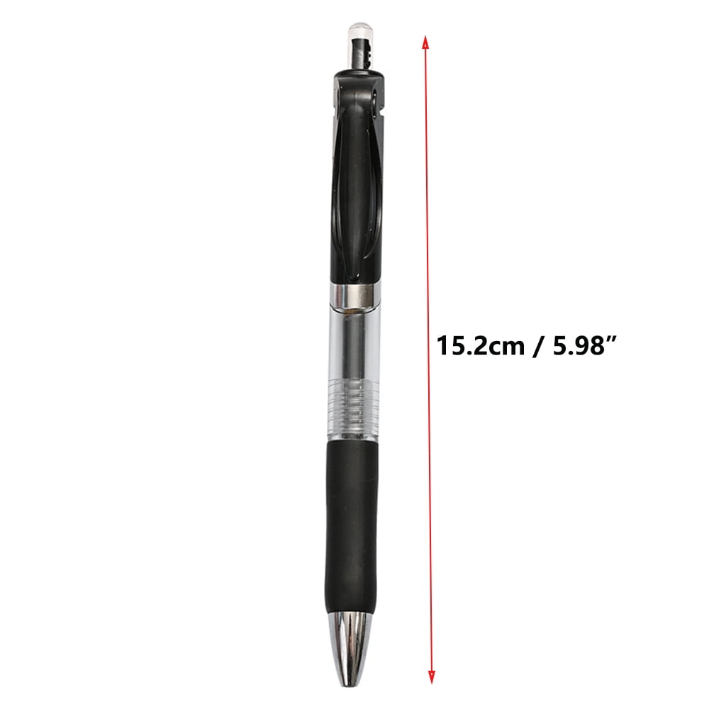 SEIWEI 2/5/10PCS K35 Press Gel Pen Retractable Gel Ink Pens 0.5mm Ballpoint Tip Office Signature Pens Black/Red/Blue