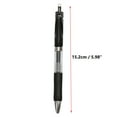 thumbnail image 2 of SEIWEI 2/5/10PCS K35 Press Gel Pen Retractable Gel Ink Pens 0.5mm Ballpoint Tip Office Signature Pens Black/Red/Blue, 2 of 8