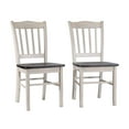 thumbnail image 6 of Shaker 5-Piece Dining Set - European Black Ash/Antique White, 6 of 7