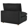 thumbnail image 2 of Modway Commix 5-Piece Down Filled Overstuffed Armless Sectional Sofa in Black, 2 of 10