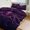 chudan-2, variant on 3PCS Simple Purple Ripple Duvet Cover Set Twin, 1 Duvet Cover And 2 Pillowcase, Duvet Cover for Kids Girls Boys And Teens