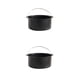 thumbnail image 1 of Bewildely Bandeja antiadherente para pasteles, cesta para freidora de aire, para hornear, utensilios para hornear, accesorios de cocina, cestas 6 pulgadas 2Conjunto, 1 of 6