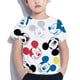 thumbnail image 1 of Camisetas para niños, camisetas bonitas de Mickey Mouse para bebés, ropa de calle de manga corta para niños de 3 a 12 años, camisetas Harajuku para niños y niñas Disney110 heqiyong CONDUJO, 1 of 2