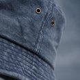 thumbnail image 6 of Slccxzc Distressed Cotton Fisherman Hat, Packable Summer UV Sun Protection Cap, 6 of 7