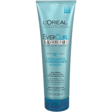 L'Oreal Paris EverCurl Sulfate Free Hydracharge Conditioner, 8.5 fl oz