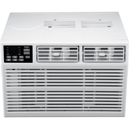 Whirlpool 12,000 BTU 115V Window-Mounted Air Conditioner with Remote Control, WHAW121CW