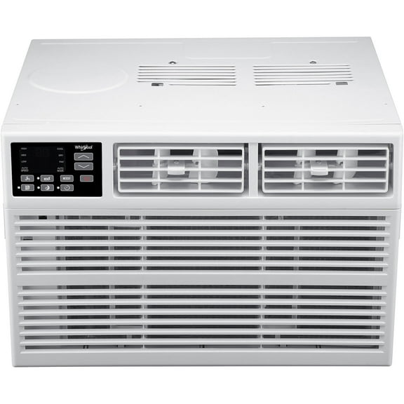 Whirlpool 12,000 BTU 115V Window-Mounted Air Conditioner with Remote Control, WHAW121CW