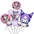 thumbnail image 2 of Sanrio-Globos decorativos de dibujos animados para niños y niñas, juguete decorativo con diseño de My Melody, Cinnamoroll, regalo de fiesta de cumpleaños, 5/10 piezas（20240416C01-1 Otros, 2 of 5