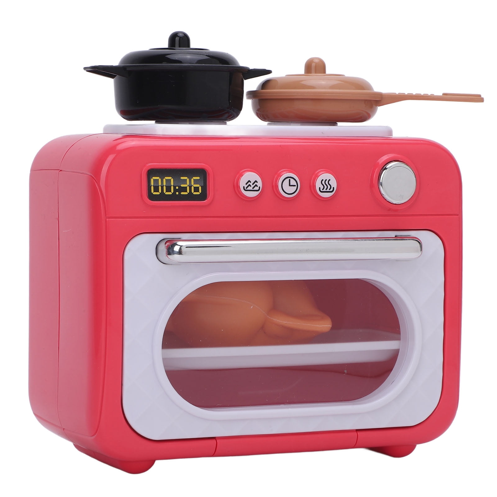Microwave Oven Toy, Portable Kids Microwave Toy  for Toddlers 3 Year Old Up