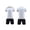 AA-Graphic-Red, variant on Kids Soccer Jersey Set, Breathable Quick-Dry Youth Football Uniform, Boys Girls Athletic Training Team Outfits Navy