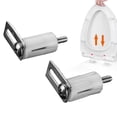 thumbnail image 3 of 2 Pcs Accessoires de Couverture de Toilette Boulons d'Expansion en Acier Inoxydable, 3 of 7