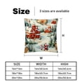thumbnail image 5 of Christmas Pillow Covers Set of 2 with Unique Patterns - Available in 16x16, 18x18, and 20x20 Inches for Various Occasions - Pillow Inserts Included, 5 of 6